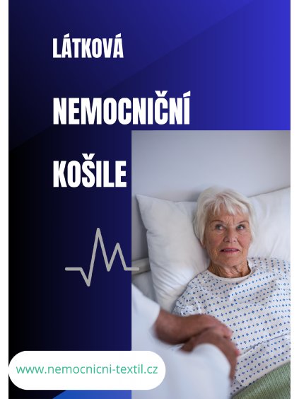 nemocniční košile andílek