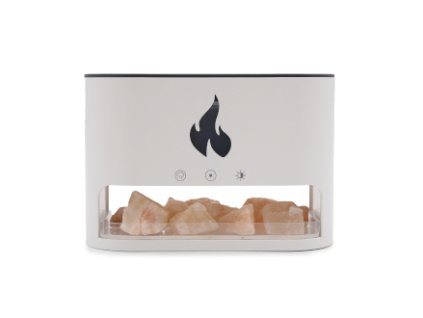Aroma Difuzér Plamen - USB-C - Efekt Plamene - Bílá