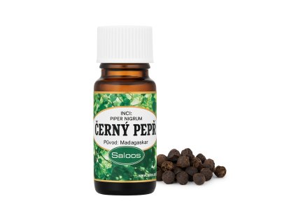 Černý pepř 100% Esenciální olej