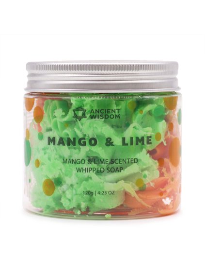 Šlehané Mýdlo - Mango & Limetka 120g