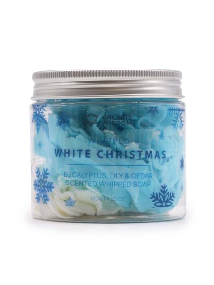 Šlehané Mýdlo - Bílé Vánoce 120g