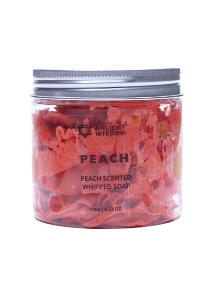 Šlehané Mýdlo - Broskev 120g