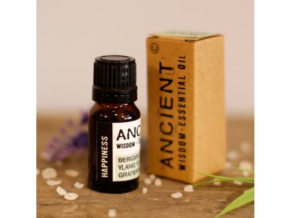 ŠTĚSTÍ Směs Esenciálních Olejů v Krabičce - 10 ml