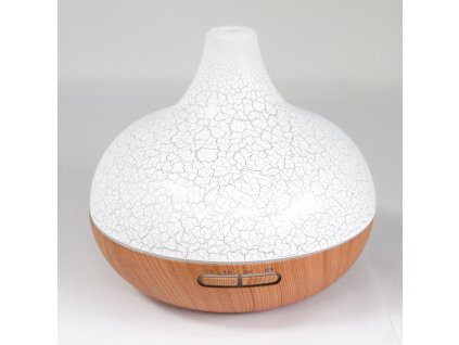 Aroma Difuzér Santorini - Popraskaný Efekt - USB kabel - Měnící se Barvy - Časovač