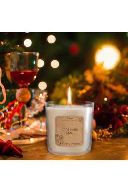 Neness Christmas Wine Candle 100% sójová svíčka s vůní vánočního svařeného vína