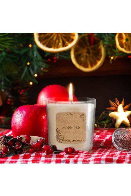 11781 neness xmas tea candle 100 sojova sviecka s vonou vianocneho caju