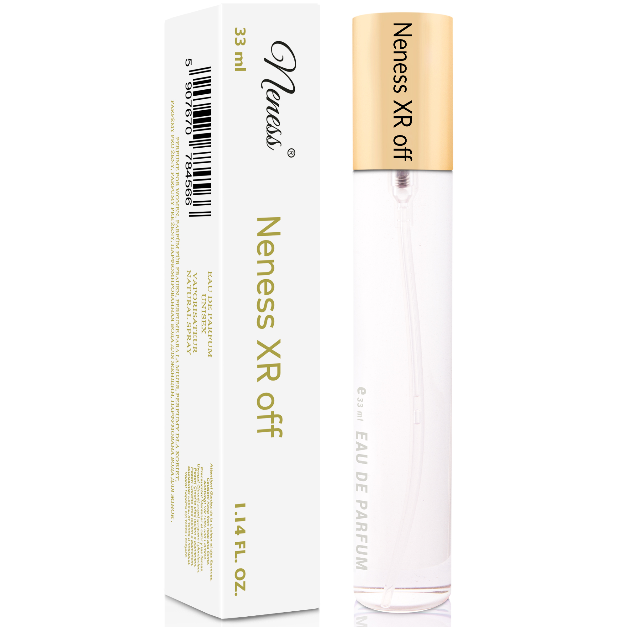 Neness XR off parfumovaná voda unisex 33 ml
