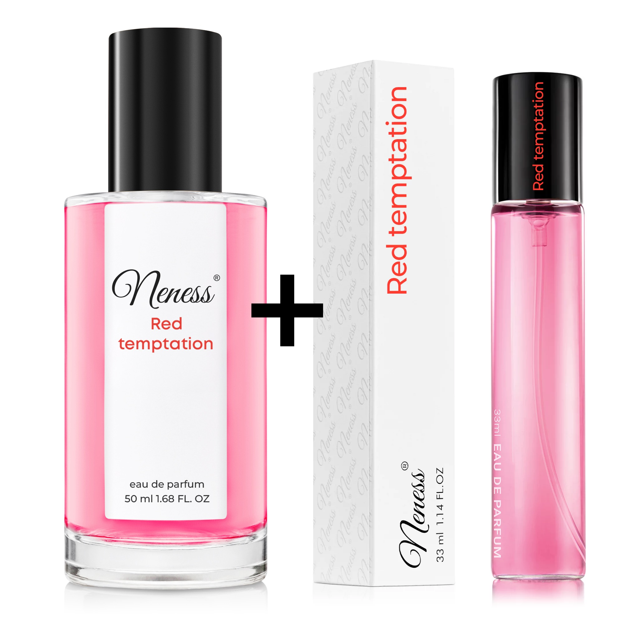 Neness Red Temptation parfumovaná voda pre ženy 50ml + 33ml