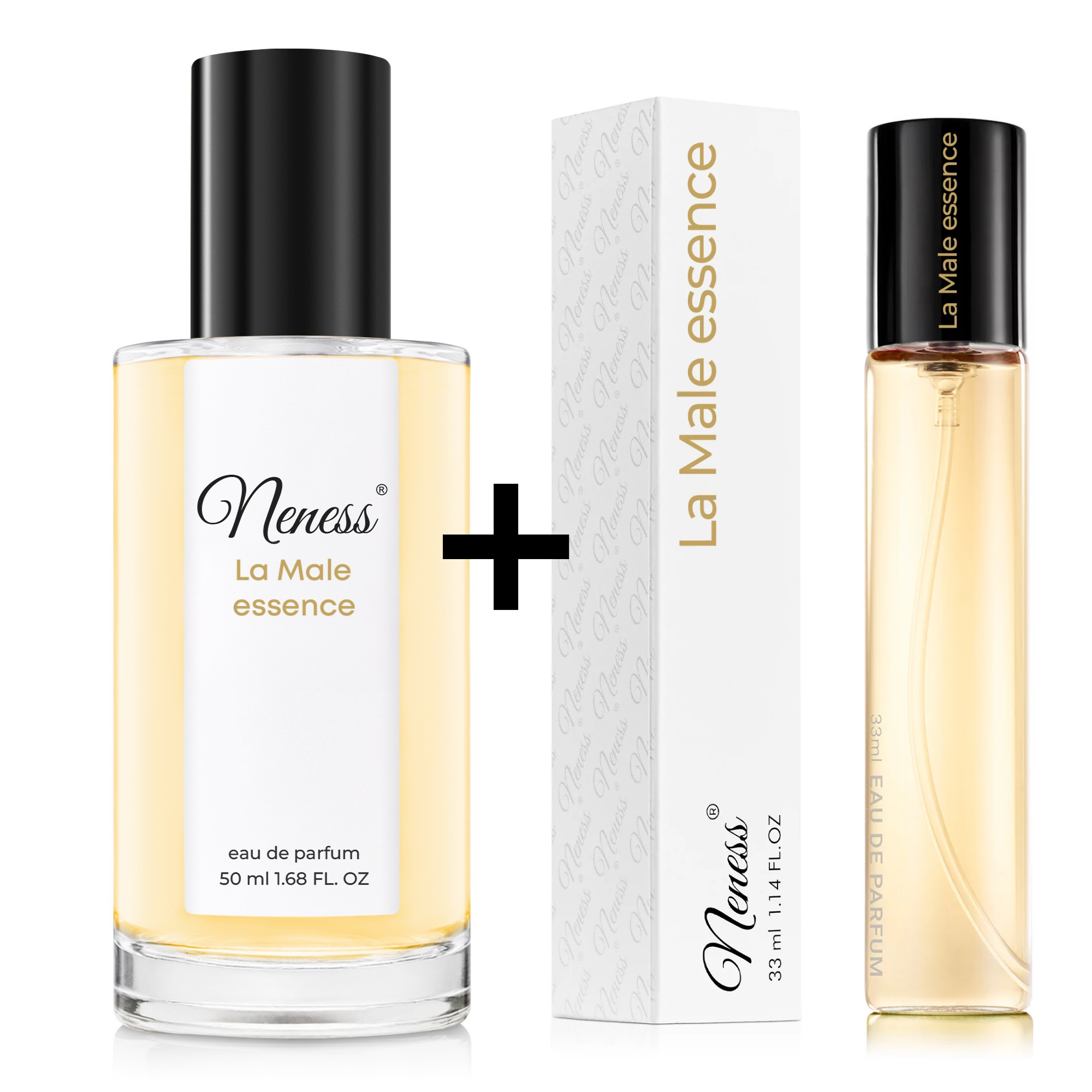 Neness La Male Essence parfumovaná voda pre mužov 50ml + 33ml