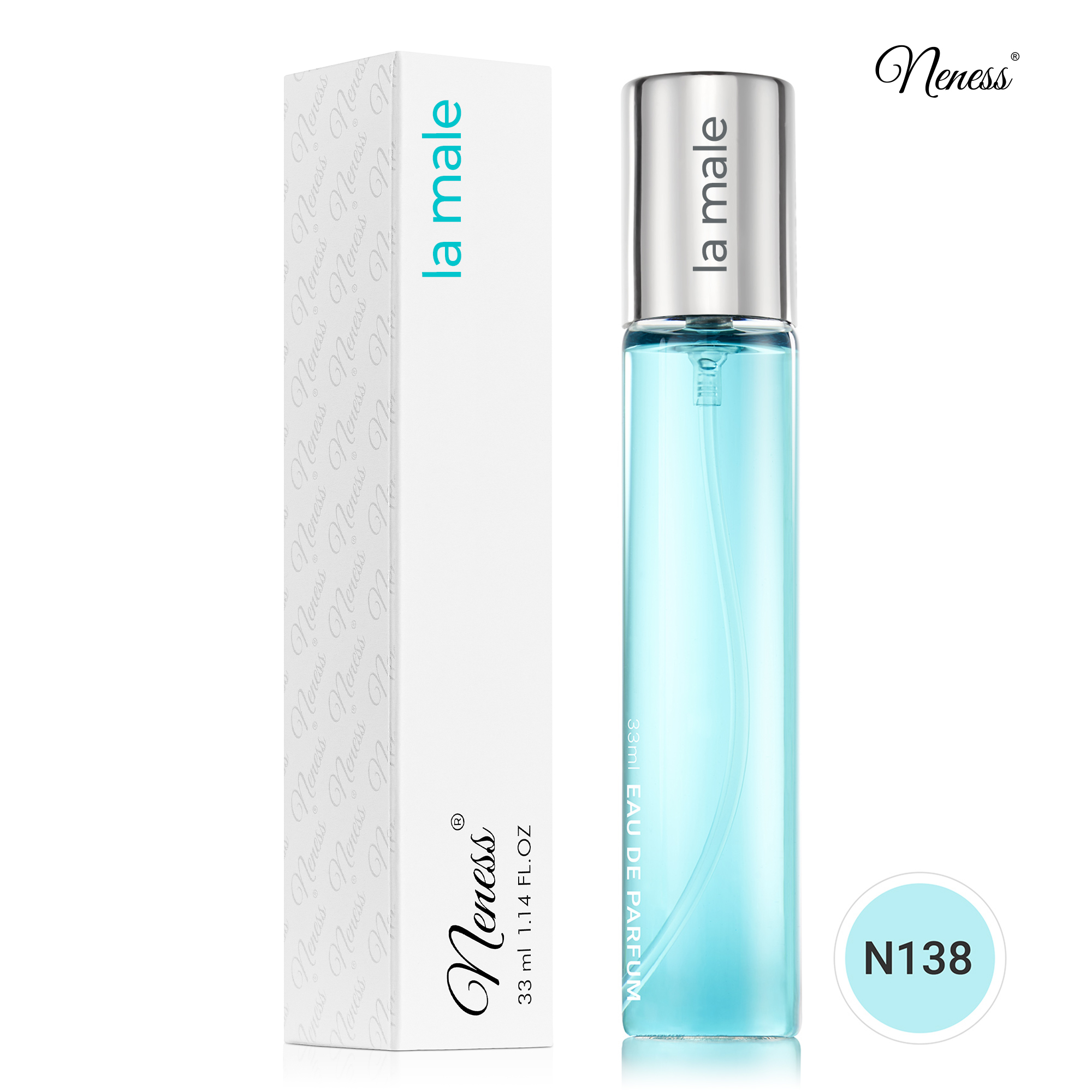 Neness La Male parfumovaná voda pre mužov 33 ml