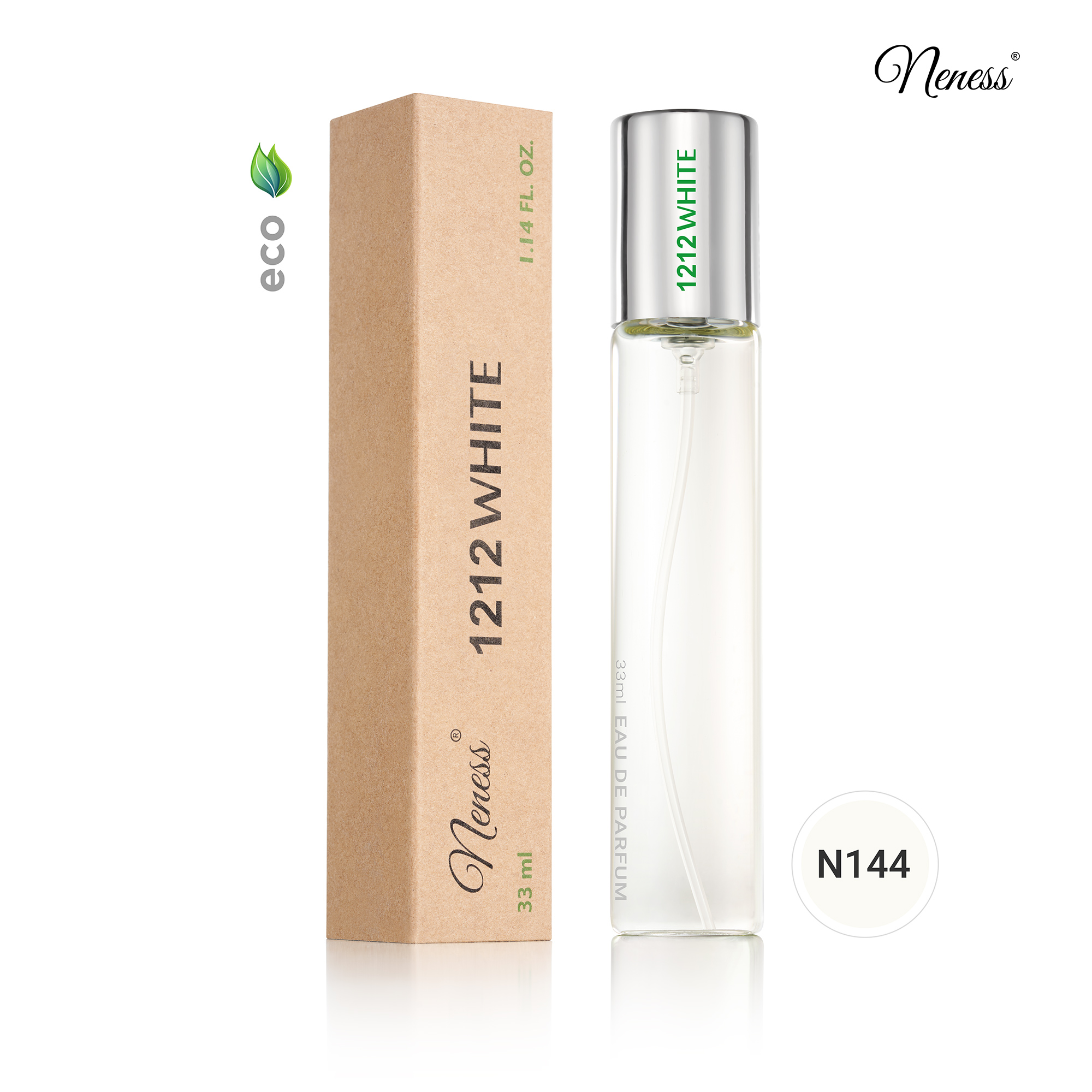 Neness 1212 White parfumovaná voda pre mužov 33 ml