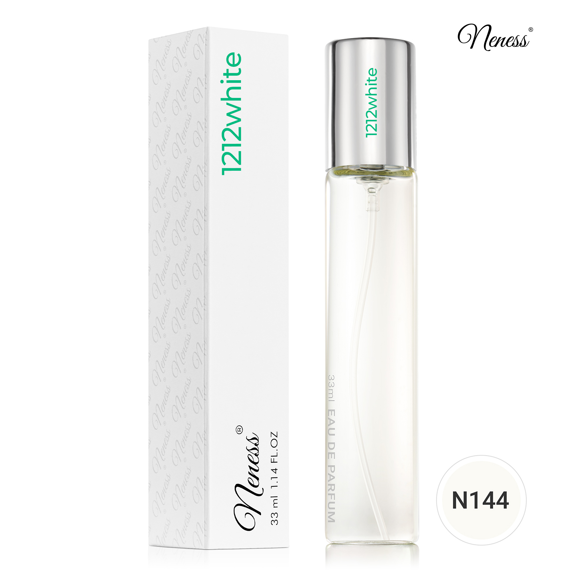 Neness 1212 White parfumovaná voda pre mužov 33 ml