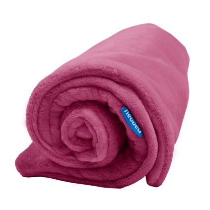 Hooded swaddling blanket(unicolour) 70 × 70cm(Pink)