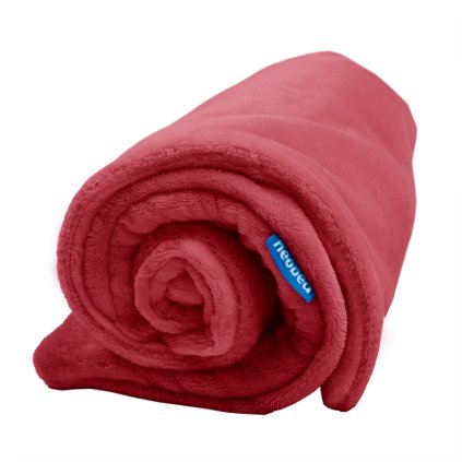 Swaddling blanket - without a hood(unicolour) 70 × 70cm(Red)