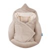 Neobed pro miminko Home+ inner component Hooded blanket 100 × 100 cm(Beige)