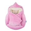 Neobed pro miminko Home+ inner component Hooded blanket 100 × 100 cm(Light pink)