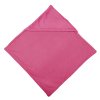 Hooded swaddling blanket(unicolour) 70 × 70cm(Pink)