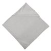 Hooded swaddling blanket(unicolour) 100 × 100cm(Grey)