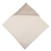 Hooded swaddling blanket(two-colour) 70 × 70cm(Beige)