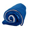 Hooded swaddling blanket(two-colour) 70 × 70cm(Dark blue)