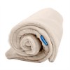 Swaddling blanket - without a hood(unicolour) 70 × 70cm(Cream)