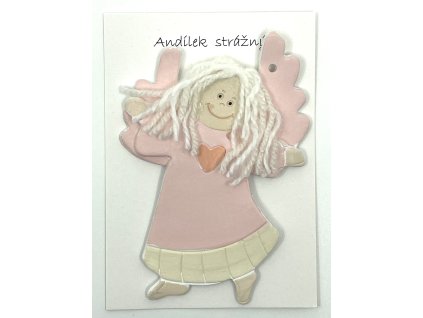 keramicky andilek strazny ruzovy prize neobycejno