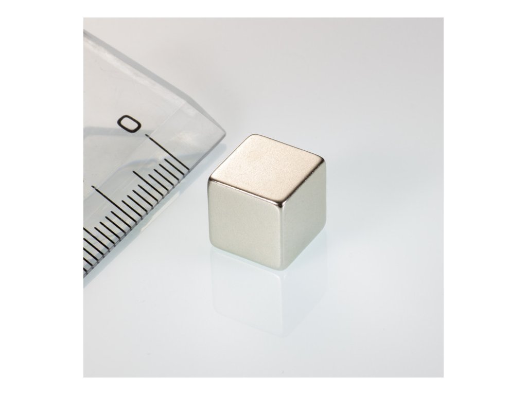Neodymový magnet kvádr 9x9x9 N 150 °C, VMM8SH-N45SH
