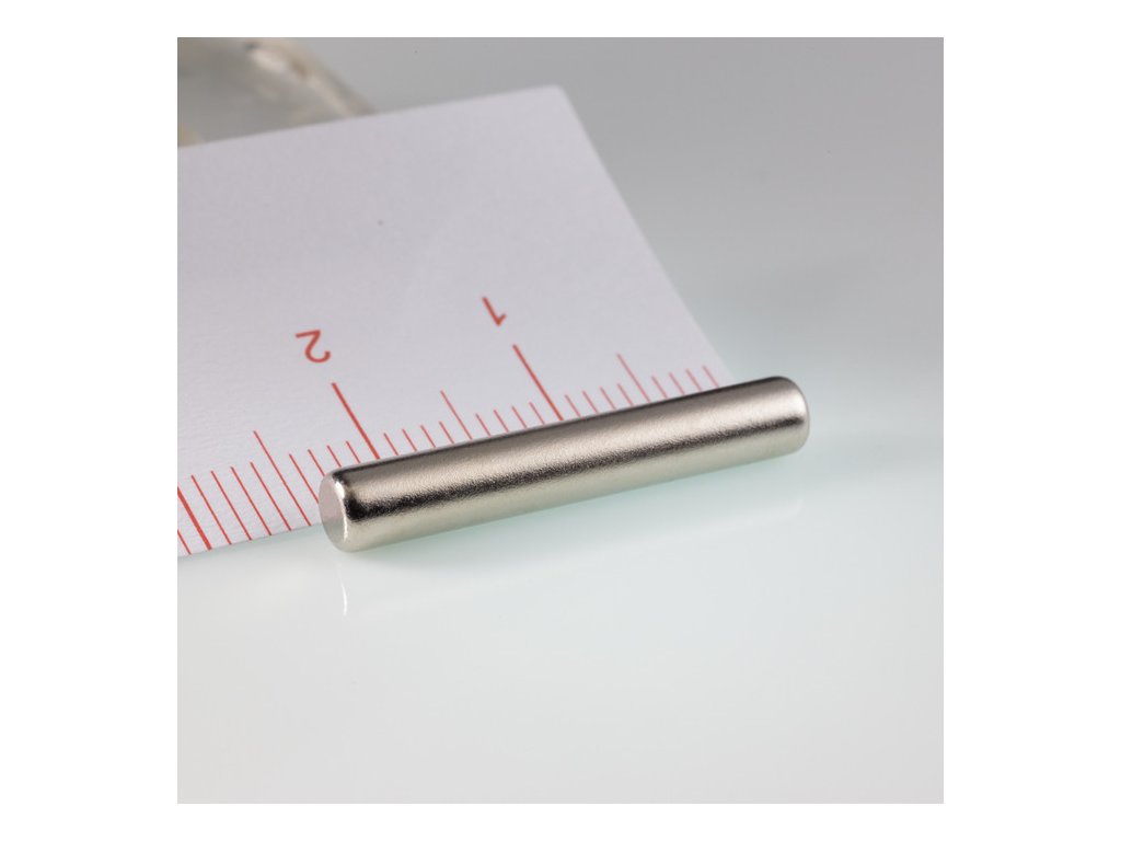 Neodymový magnet válec pr.4x25 N 80 °C, VMM7-N42