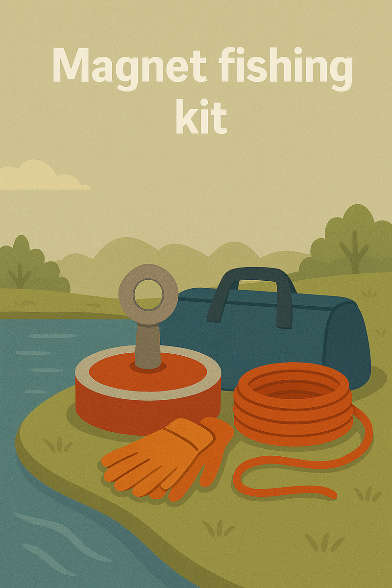 Magnet fishing kit