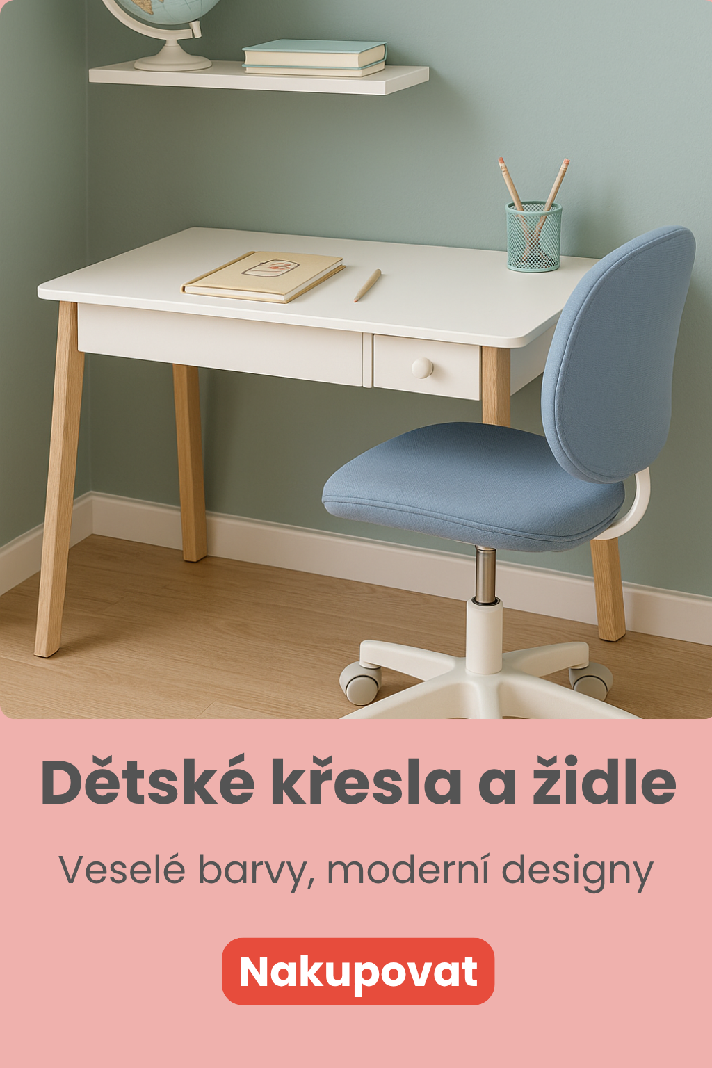Rostoucí židle a křesla