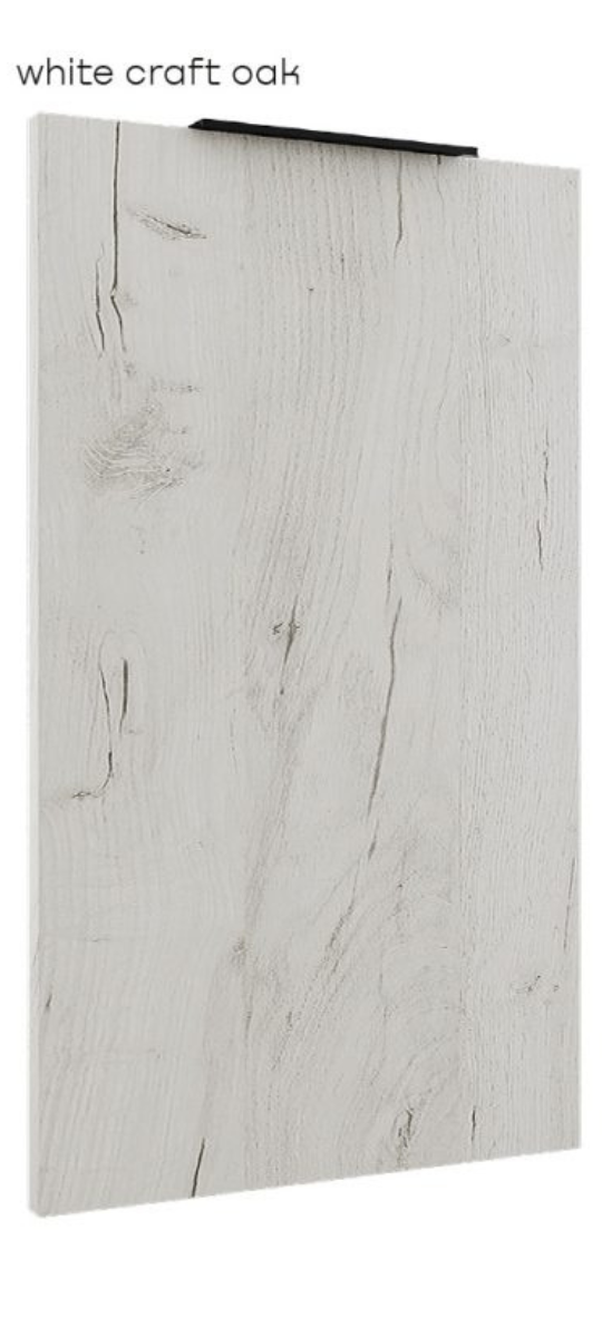 Dvířka Krafty Dub kraft bílý