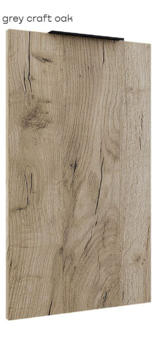 Dvířka Krafty Dub kraft šedý