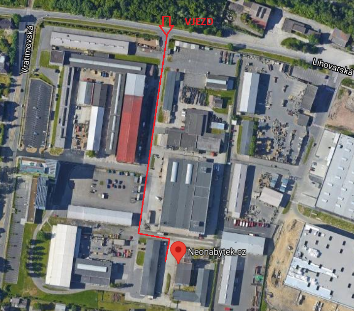 Mapa – Vratimovská 624/11, Ostrava