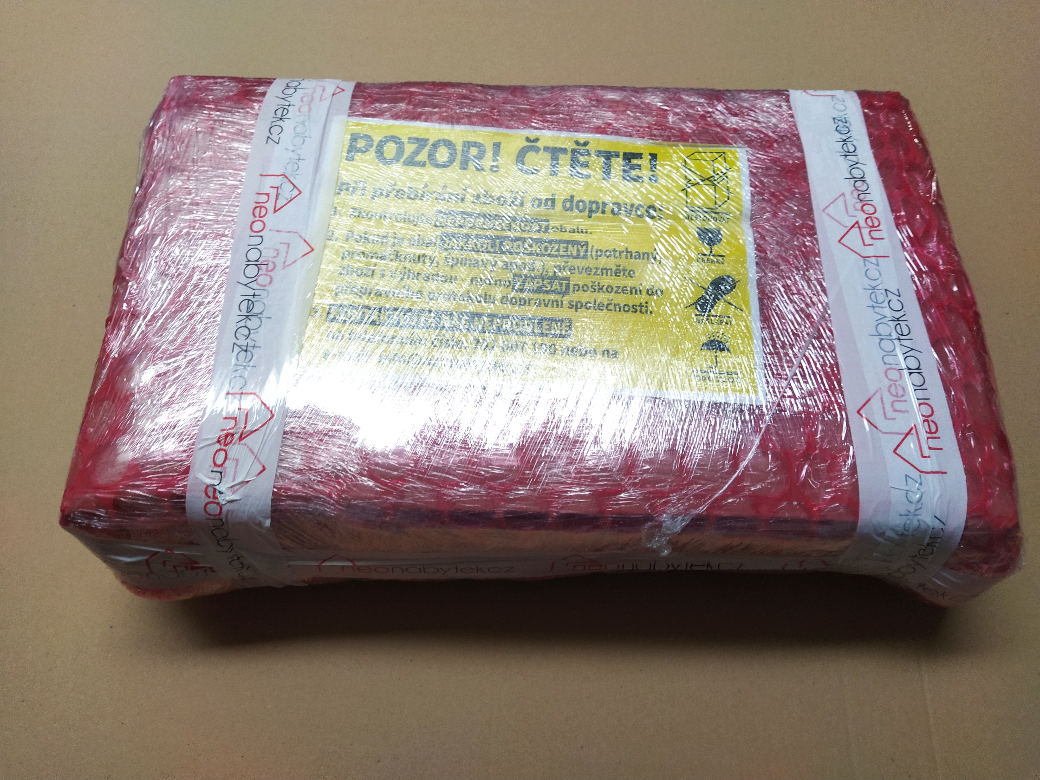 Způsob balení: Balík