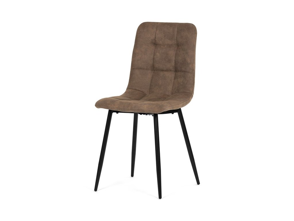 Jídelní židle, hnědá, látka vintage, CT-281 COF3 (Barva Hnědá)