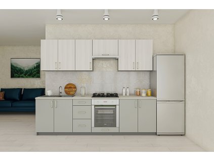 moderna kuchyna modest 260 ash surfside chincilla grey dvymvxko5ttxwhmw