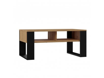 Konferenční stolek MODERN 2P dub artisan/černá
