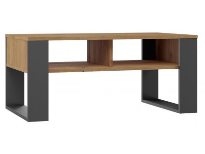 Konferenční stolek MODERN 2P dub artisan/antracit