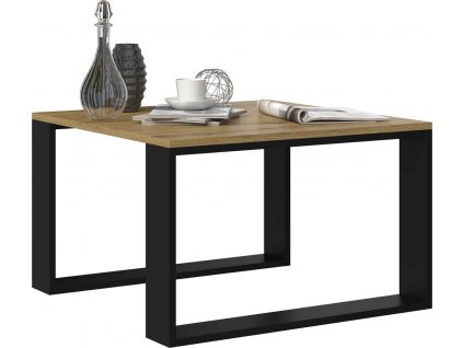 Konferenční stolek MODERN MINI dub artisan/černá