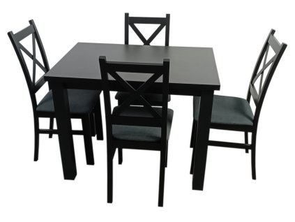 zest. 13 sto 100x70 czarny mat 4x krzy ak czarny mat moric 8 1