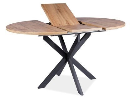gastondac100 stol gaston dab artisan czarny 100 135 x100