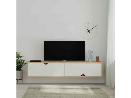 tv stolik dub biela sinesha 1ru4whcexlsqxnaa uh5rt7os2w2hidfg