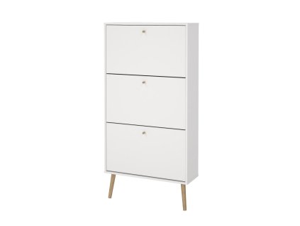 Výklopný botník Boaz 120 bílá