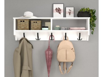 wall mounted clothes hanger 120 cm white 1 2 1 elmmrudh2vuw27fr 1