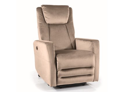 adonisvcbe fotel rozkladany adonis funkcja pionizacji velvet ciemny bez bluvel 40