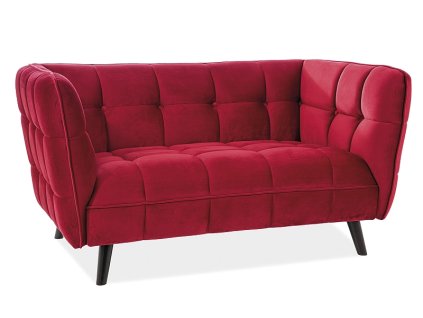 castello2v59 sofa castello 2 velvet bordowy bluvel 59 wenge