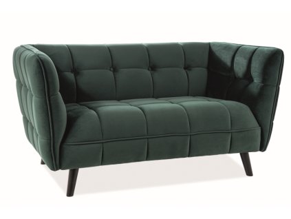 castello2v78 sofa castello 2 velvet zielony bluvel 78 wenge