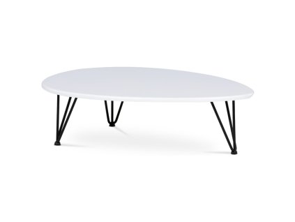 Konferenční stolek 94x69x25cm, mdf, bílá, AF-3013 WT (Barva Bílá)
