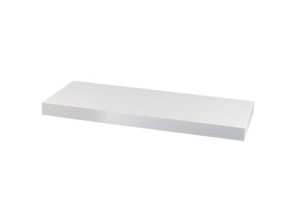 Polička, mdf, bílá, P-001 WT2 (Barva Bílá)