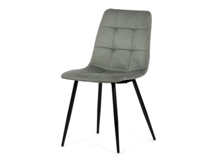 Jídelní židle, zelená, sametová látka, DCL-X7015 GRN2 (Barva Zelená)